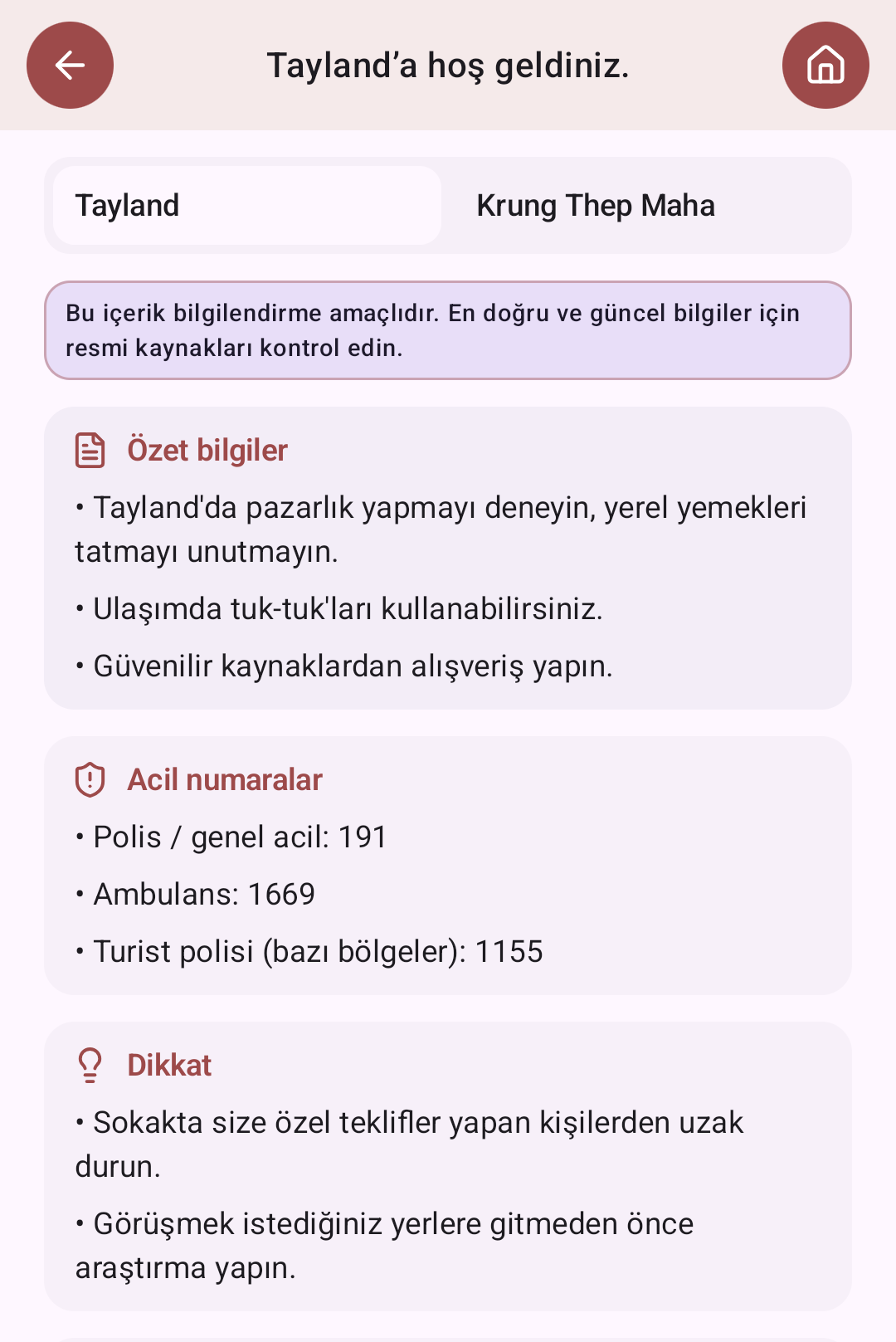 TripVox ülke rehberi: bulunduğun yer için kısa bilgiler ve ipuçları.